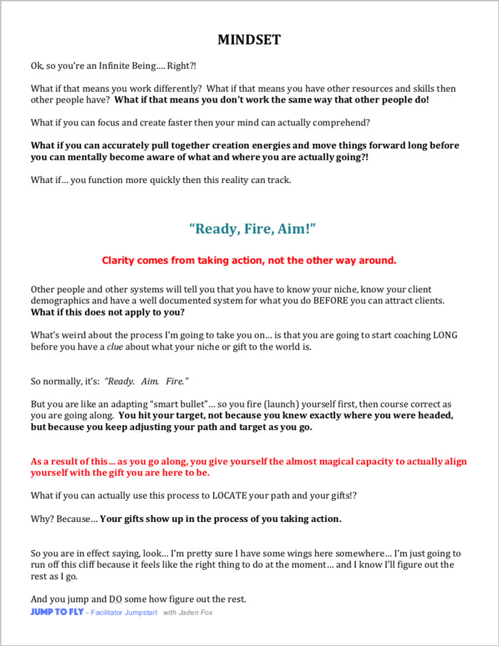 JUMP to FLY - Facilitator's Jumpstart Training - Image 13