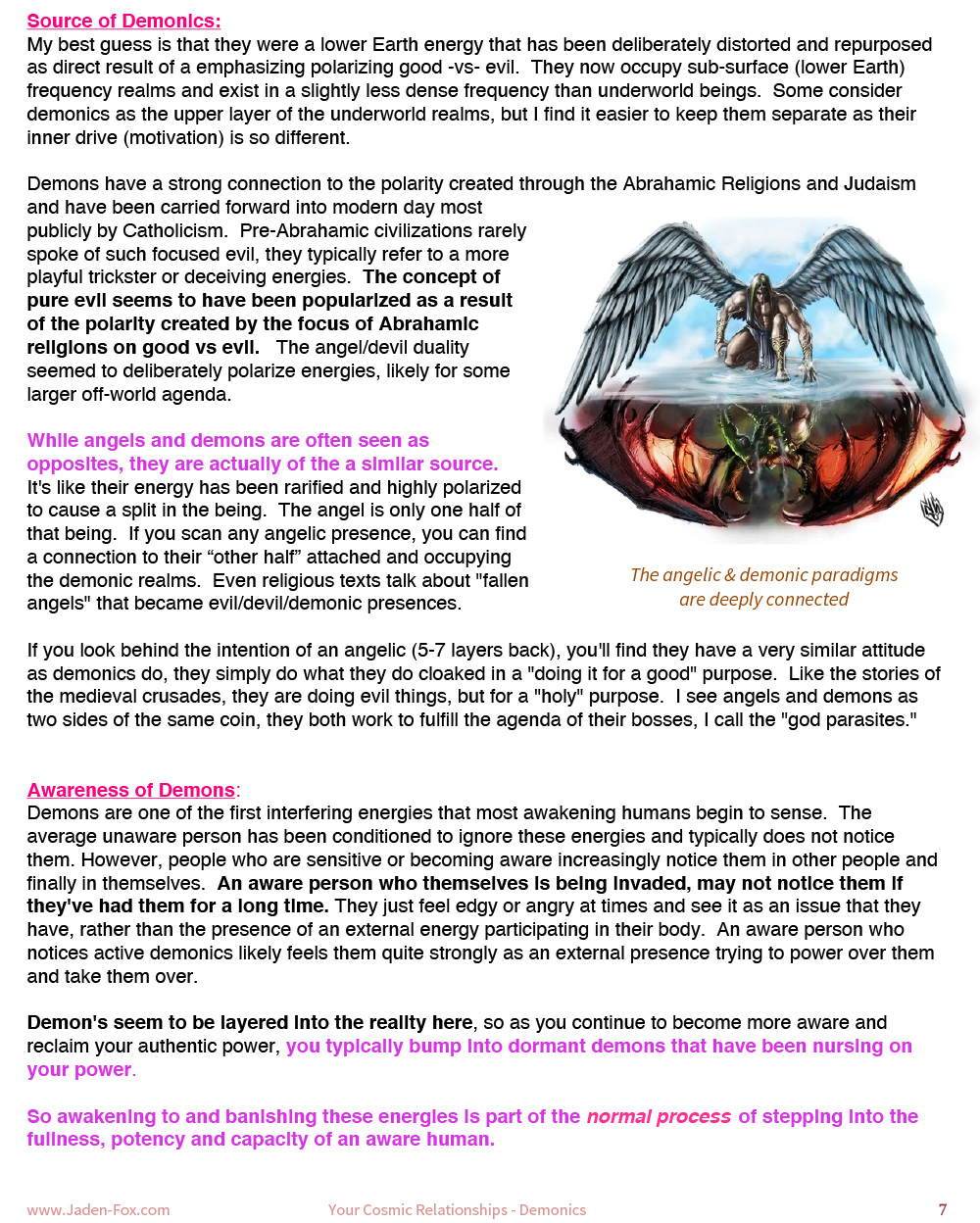CLEARING Demons & Demonics & the fear of them - Image 4