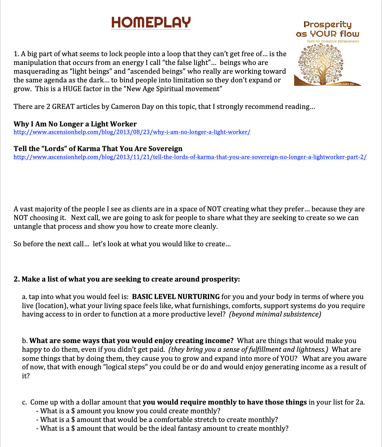 Prosperity as Your Flow - Tools for Conscious Entrepreneurs - Image 7