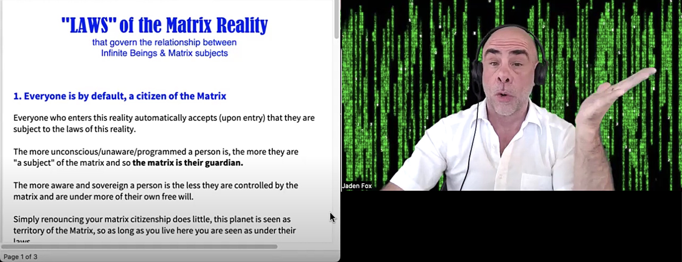 "LAWS" of the Matrix Reality - Image 2